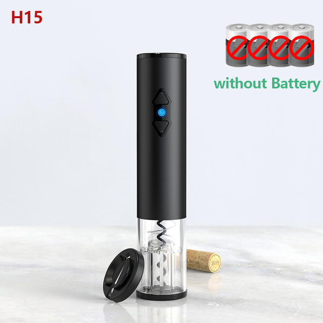Wine Bottle Opener Corkscrew Foil Cutter Set Automatic Bottle Opener for Wine Kitchen gadgets Can Rechargeable Opener