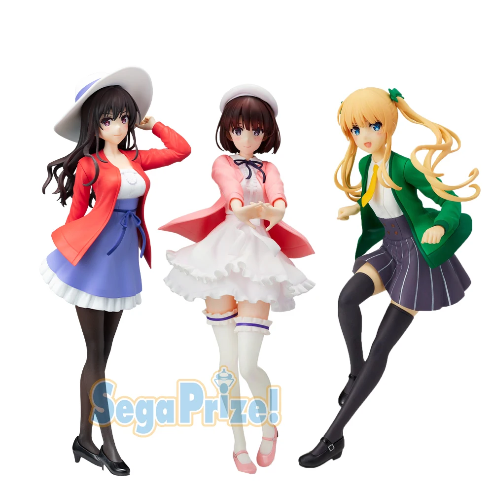 

Оригинальная Сега саекано, как вырастить скучную девушку, изящная Kato Megumi Kasumigaoka Utaha Eriri, экшн-фигурка, модель игрушки