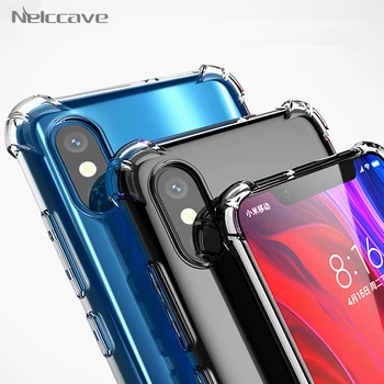 

1000Pcs Airbag Shockproof Case For Xiaomi Mi 10 Lite 9 Pro 8SE 6 6X A2 Miaomi CC9 CC9E A3 Xiaomi Mix 2s Max 3 Transparent Cover