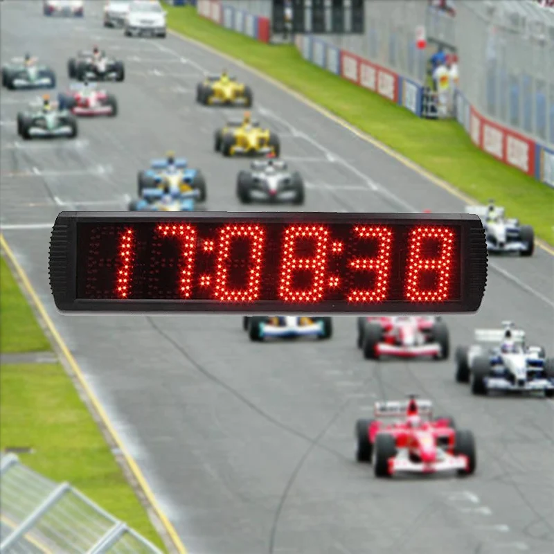 Outdoor App Control Optional 5 Inch Large Led Countdown Clock Marathon