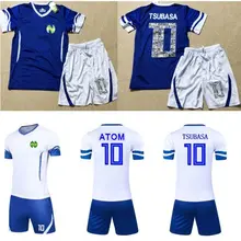 Азиатские размеры, для детей, для мужчин, Camiseta atom Maillots de Foot Enfant equipe de французский Оливер атом капитан Tsubasa майки