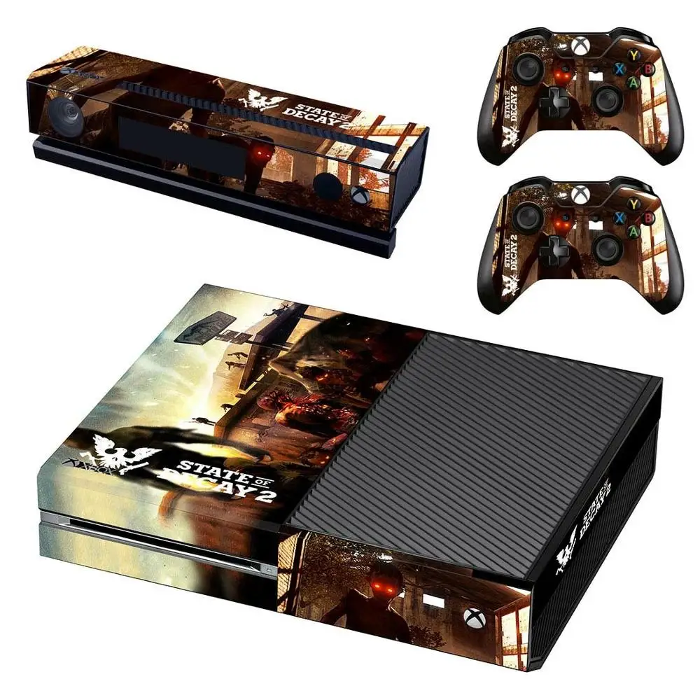 GSTM1639 Состояние распада 2 наклейки s для xbox one виниловые наклейки для кожи Стикеры для xbox one консоль Kinect два контроллера шкуры - Цвет: GSTM1639