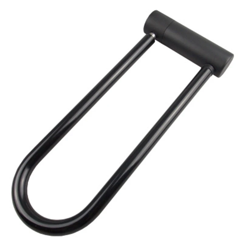 HOT-Heavy Duty U Shaped Fingerprint Lock Padlock Electric Lock for Bike Motorcycle Scooter Bicycle Glass Door