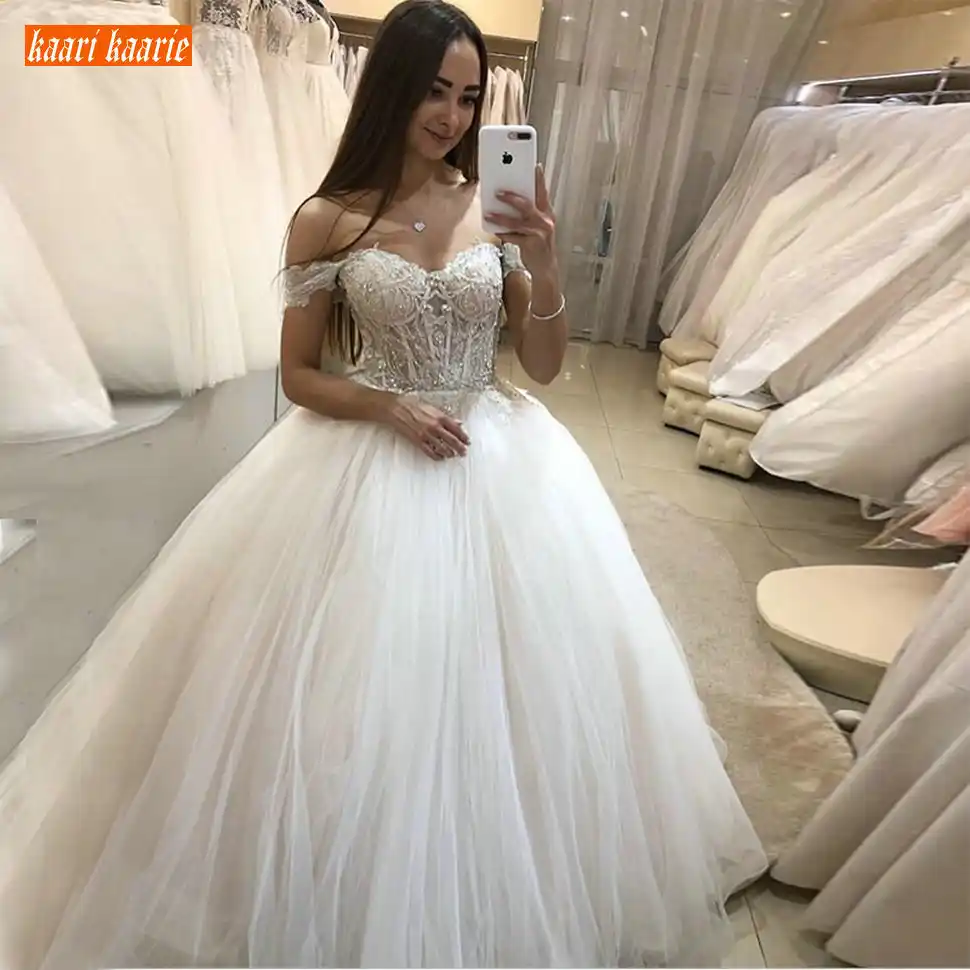 boho ball gown wedding dress
