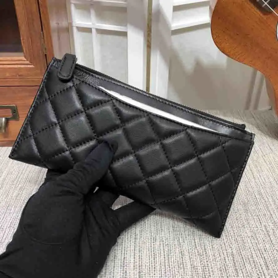 

High-quality Long Wallet fashion women's caviar sheepskin bag free of charge in 2019