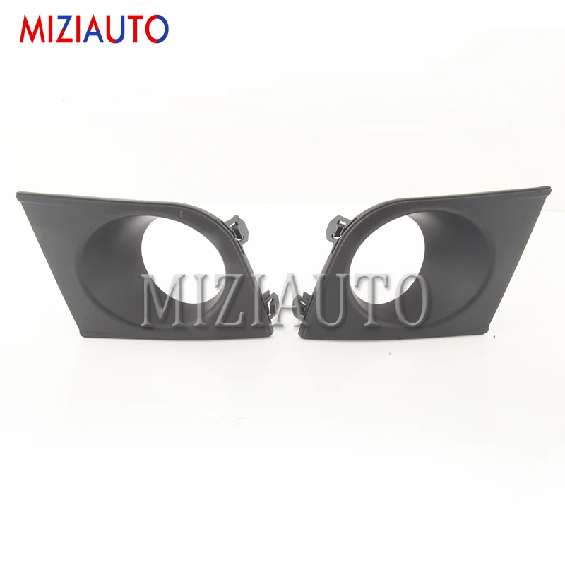 

MIZIAUTO Car Front Fog Light Cover For For Nissan Tiida /Latio Style 2007 2008 2009 2010 2011 Fog Lamp Hood