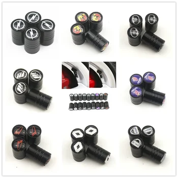 

100pcs sport metal Wheel Tire Valve Caps for opel ford focus toyota DACIA skoda Mercedes Renault Volkswagen BMW AUDI Car styling