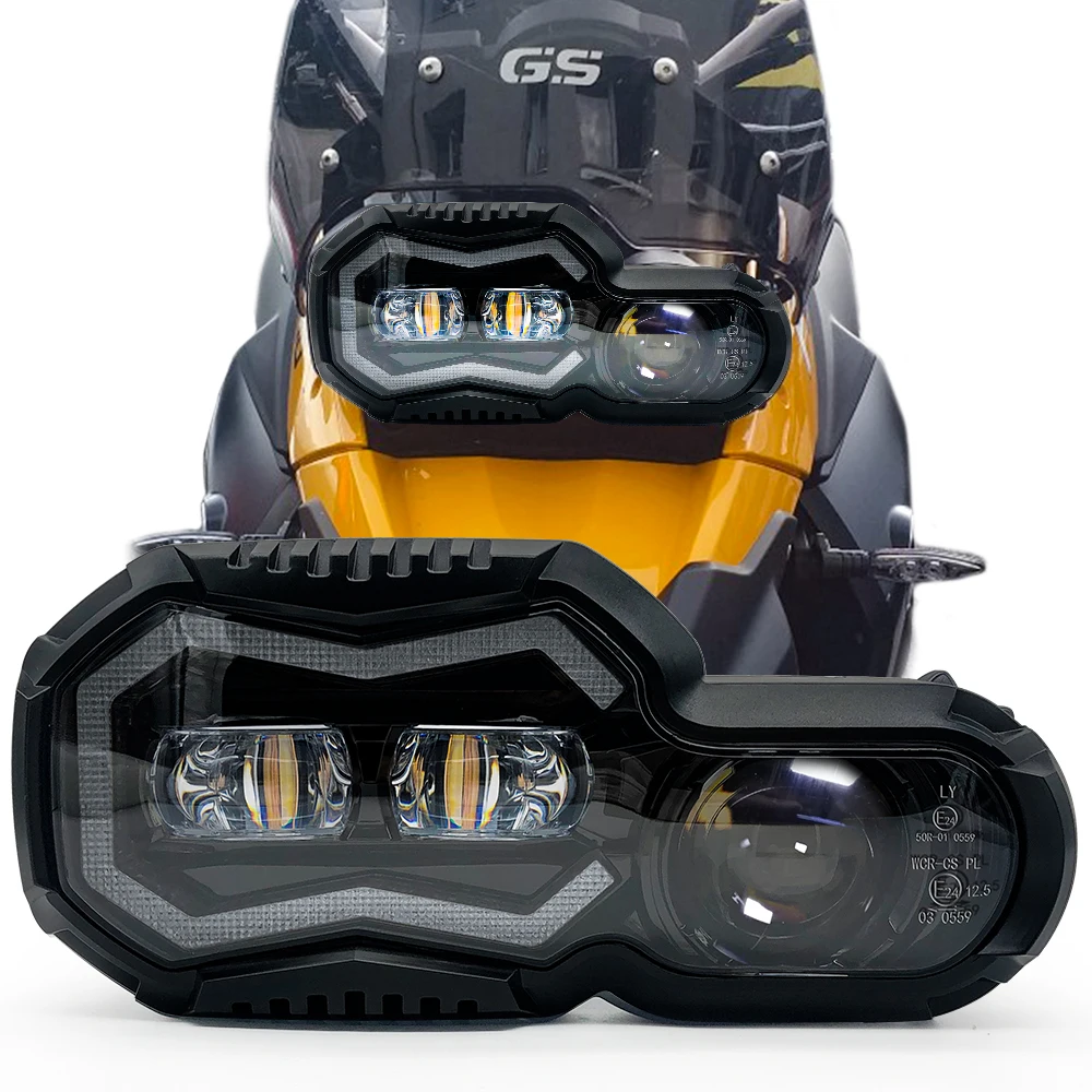 

Светодиодные фары для мотоцикла, прожектор для BMW F650GS F700GS F800GS ADV Adventure F800R, мото фары в сборе