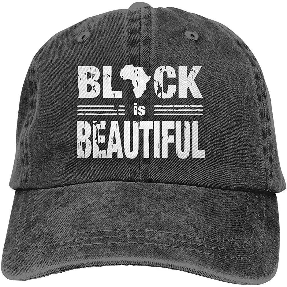 Мужская Женская Черная Красивая бейсбольная кепка в африканском стиле, джинсовая кепка для папы, Кепка водителя грузовика