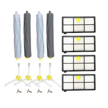 

12pcs Filters Brushes Replacement Parts Kit for iRo bot Roomba 800 900 Series K1AD