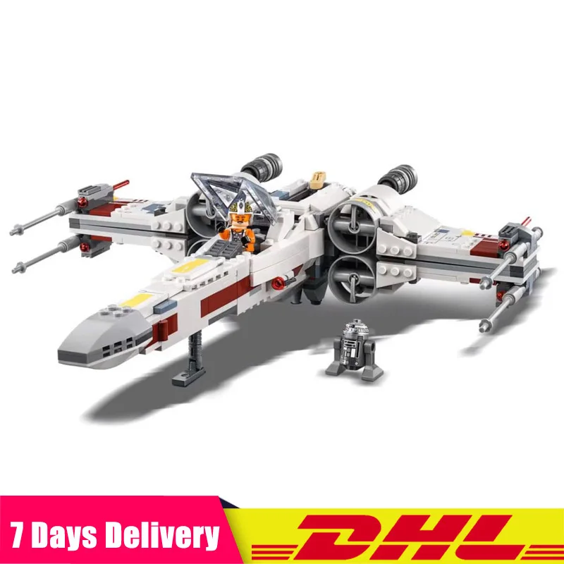 

In Stock 05145 Star War Series X-Wing Starfighter Building Blocks Bricks Toys for Children Compatible LegoINGlys 75218
