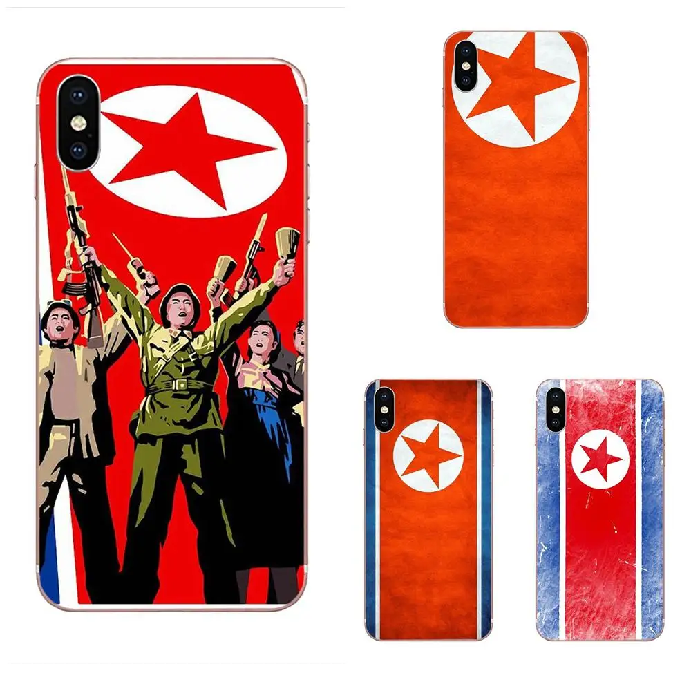 

North Korea Grunge Flag Special Offer Luxury For Apple iPhone X XS Max XR 4 4S 5 5C 5S SE 6 6S 7 8 Plus