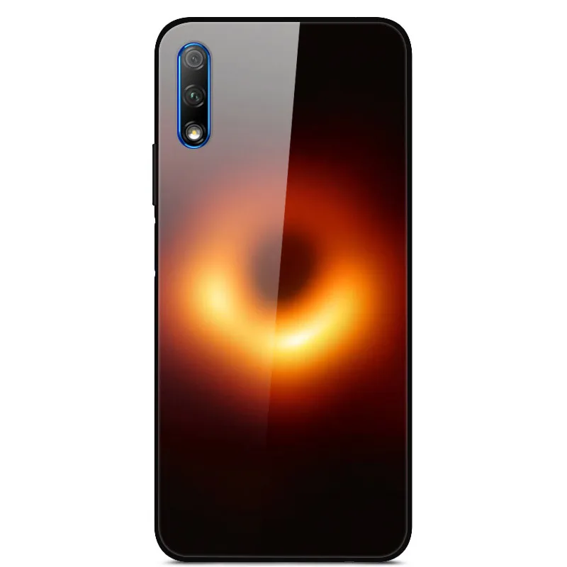 Зеленый Для huawei Honor 9X чехол, силиконовый бампер, жесткий, закаленное покрытие для huawei Honor 9X x9, китайская версия, стеклянный чехол Honor9X 9 X Funda - Цвет: Зеленый