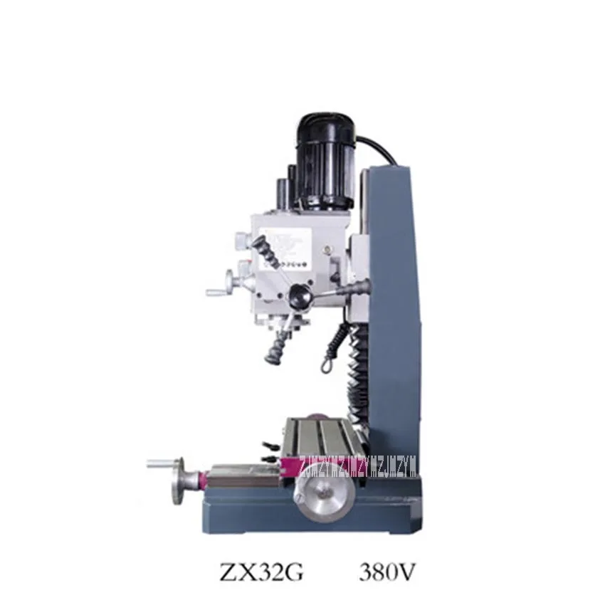 ZX32G сверлильный фрезерный станок для обработки металла Вертикальный фрезерный станок промышленный сверлильный и фрезерный станок 110 В/220 В/380 В