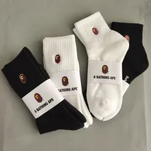 

3 Pieces Japaness Tide Brand Socks Couple High Socks Winter Men Cotton Sports Socks Basketball Socks