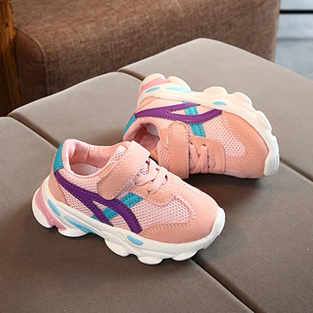 Новая детская обувь; модные детские спортивные кроссовки из мягкой искусственной кожи; Детская осенняя дышащая детская обувь; zapatillas#3