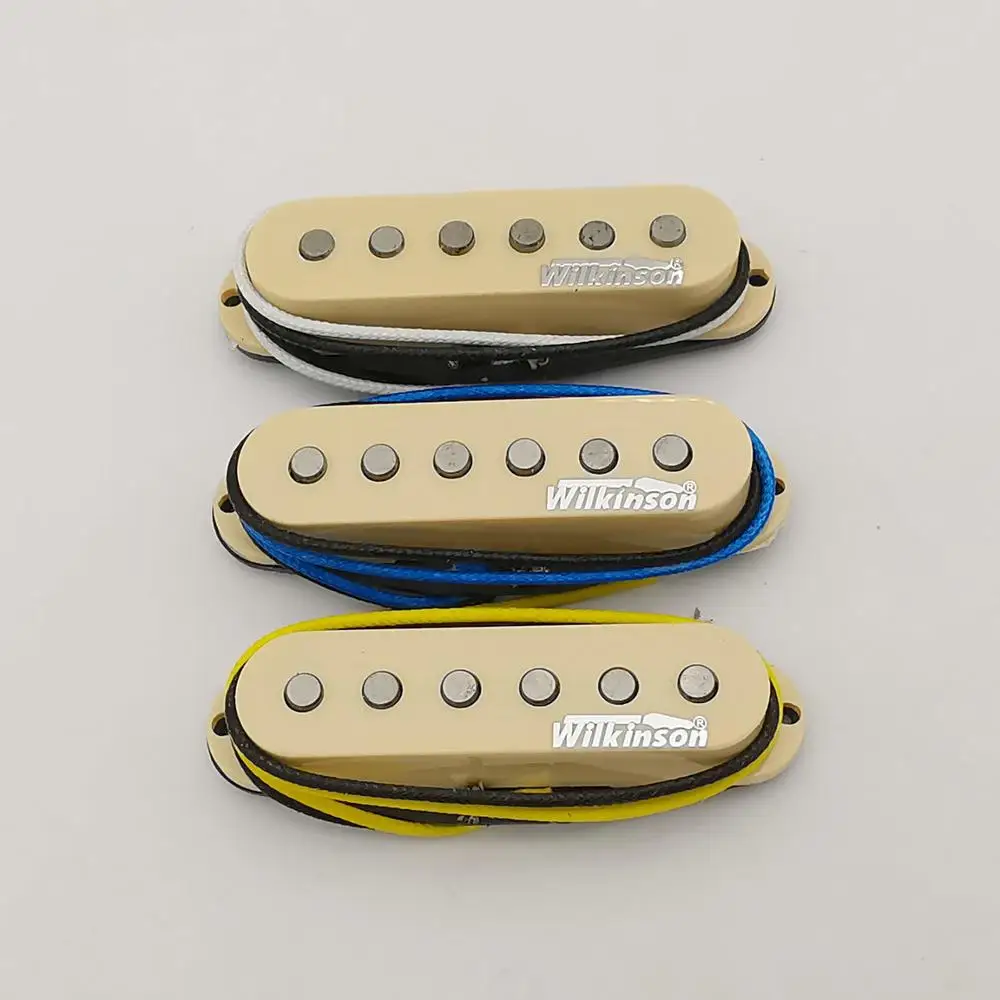 Оригинальные звукосниматели Wilkinson Alnico5 Хамбакеры/звукосниматели с одной катушкой, звукосниматели для гитары, сделанные в Корее