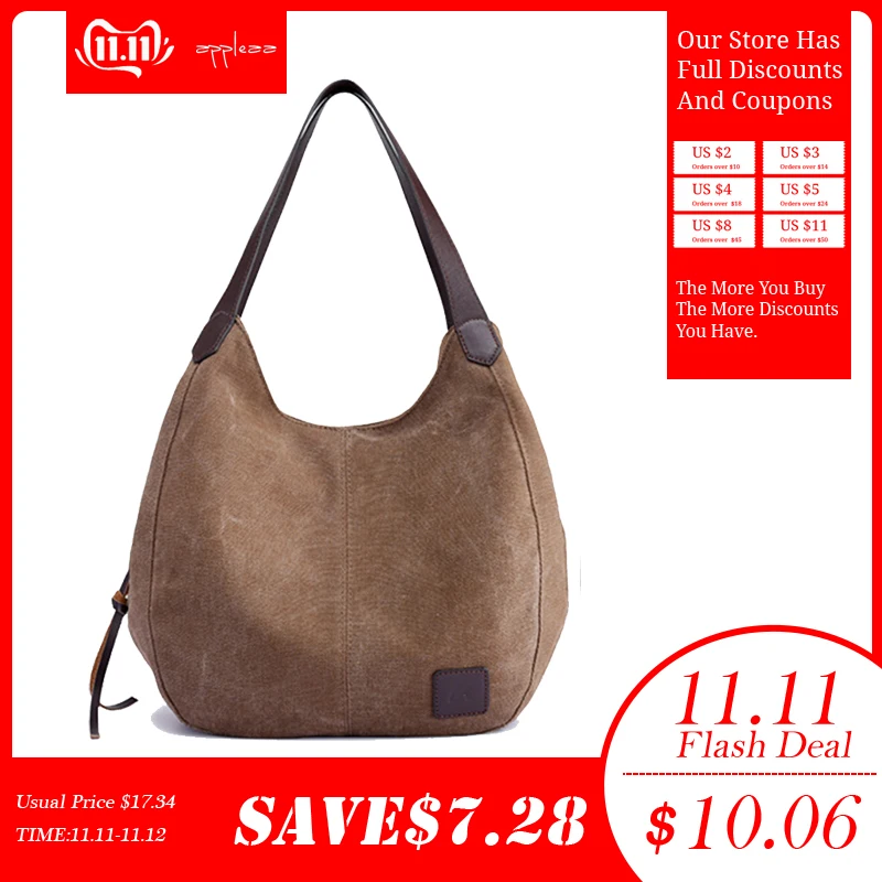 

Crossbody Bags for Women 2018 Canvas Tote Bag women's Handbags Ladies cotton Hand Bag Lady Messenger Shoulder Bag C523