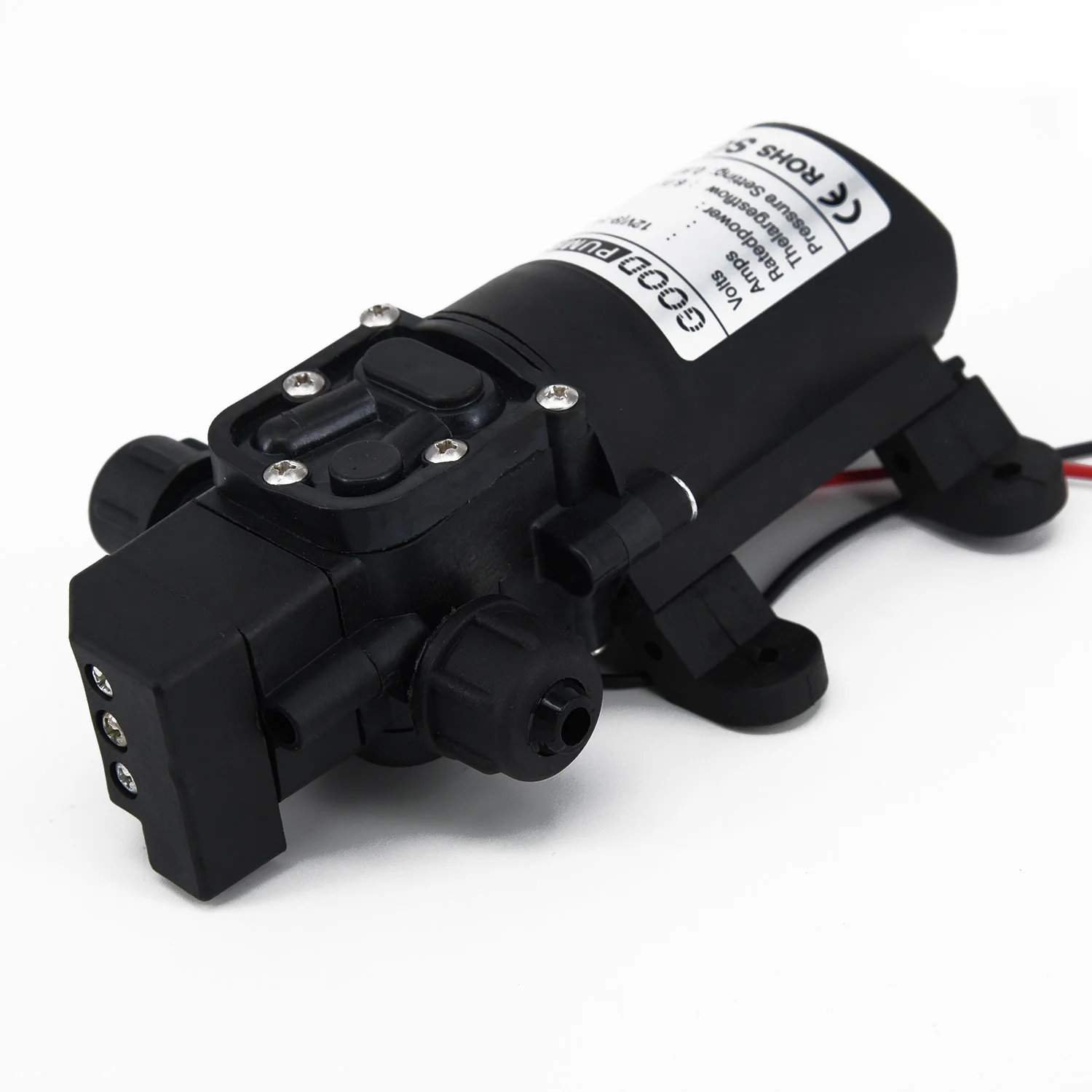 12V 130PSI 6L/мин высокого Давление диафрагмы Самовсасывающие Водяной насос караван стирка
