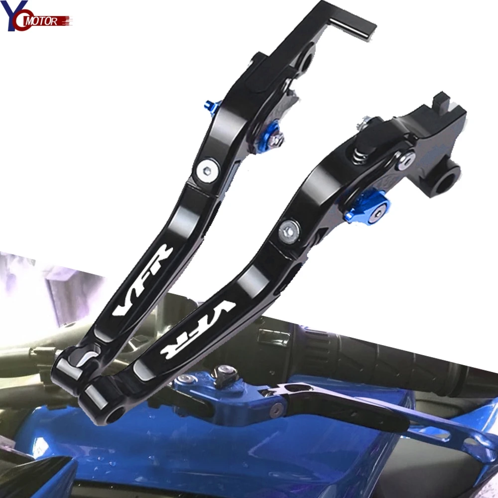 Для Honda VFR750 VFR 750 1991-1997 VFR800 2012- CNC регулируемые, для гонок мотоцикла тормозные рычаги сцепления аксессуары для мотоциклов