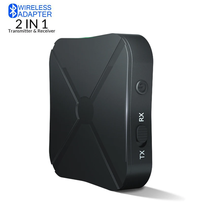 

HETNGSYOU KN319 Bluetooth Transmitter Receiver A2DP Bluetooth Transmitter Audio 4.2 Bluetooth Transmitter TV AUX Adapter for Car
