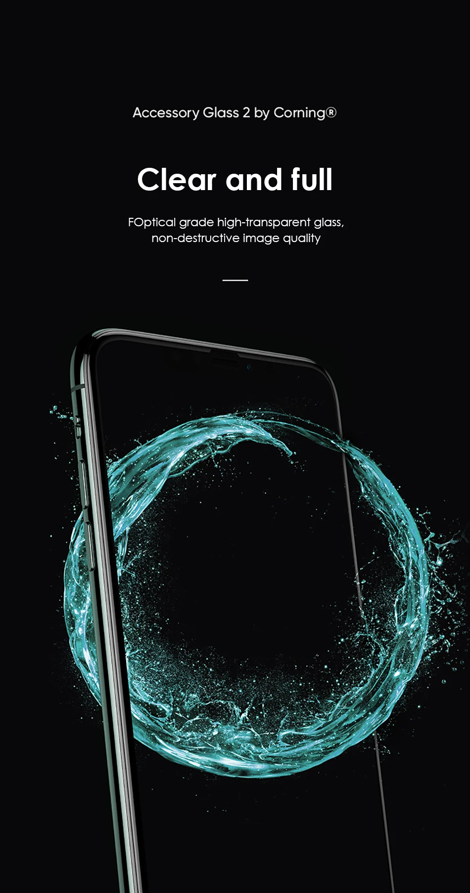 Benks Corning HD стекло 3D XPRO полное покрытие экрана протектор Закаленное стекло для iPhone X XS 11 Pro MAX XR 9H твердость защитный
