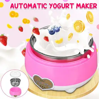 

15W 220V Yogurt maker 1L Automatic Yogurt machine Household DIY Yogurt tools Kitchen appliance Stainless steel/PP Inner