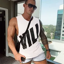 Muscle Brother Летний стильный спортивный жилет для фитнеса, мужской повседневный тренировочный баскетбольный жилет из чистого хлопка