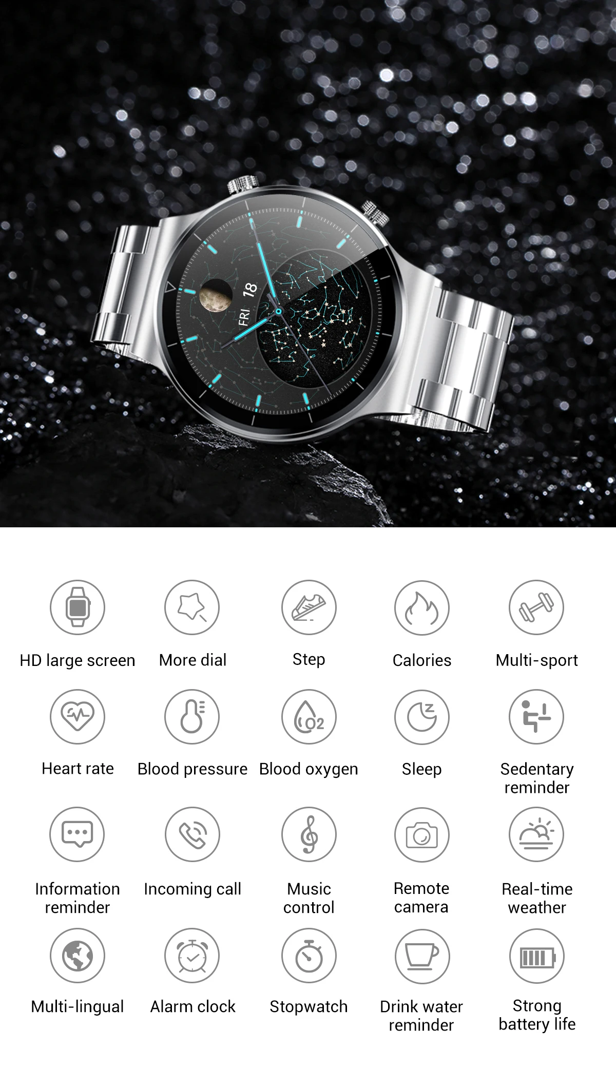 In Stock Global Version Smart Watch GT 2 Pro SmartWatch 14 Days Battery Life GPS Wireless Charging