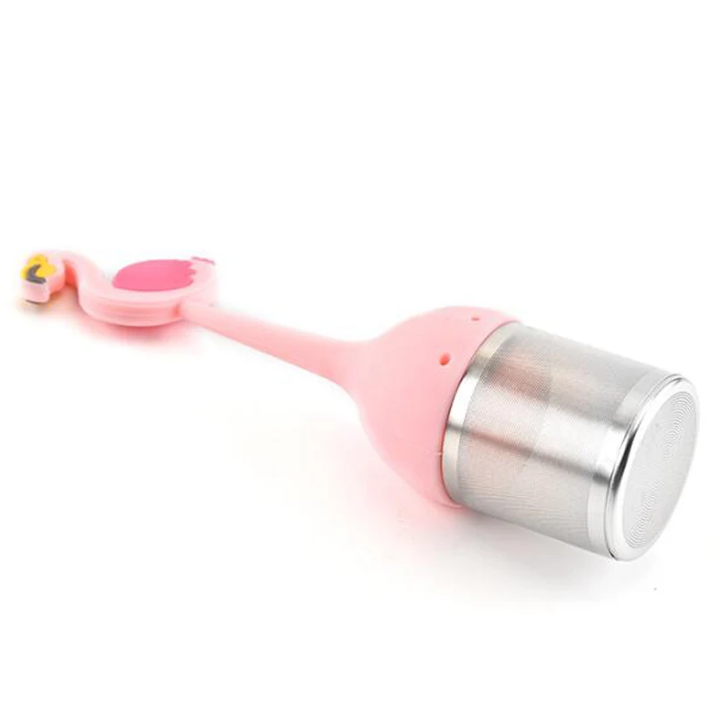 Flamingo Tea Strainer Pineapple Tea-Bags ​Silicone Loose-leaf Herbal Infuser Drinking Supplie