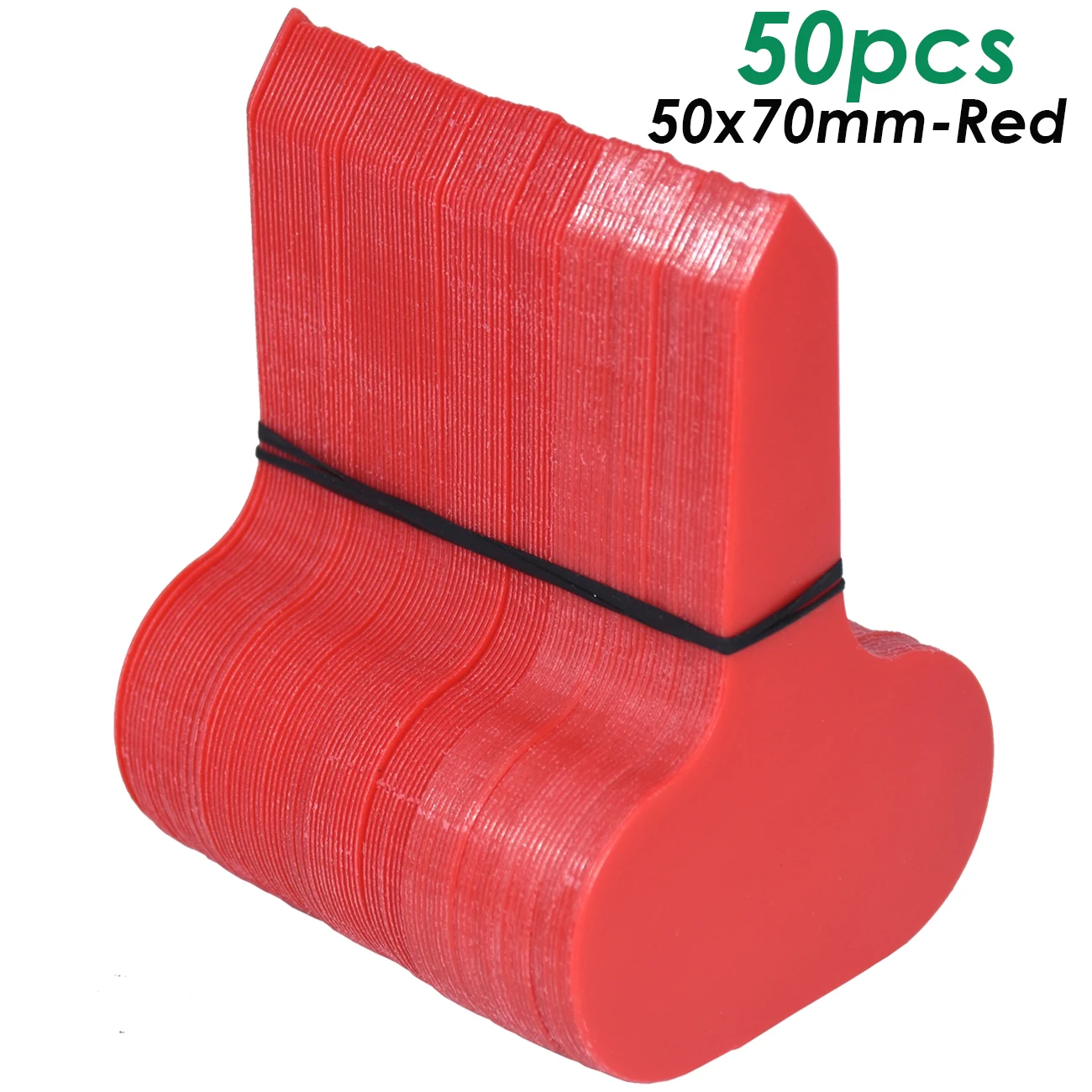 SPRYCLE 50PCS 50*70MM Bunte Plant Marker PVC Etiketten Stakes Garten Bonsai Sukkulente Setzliste Tags Zeichen auf boden Malen Sticks – Detail 6