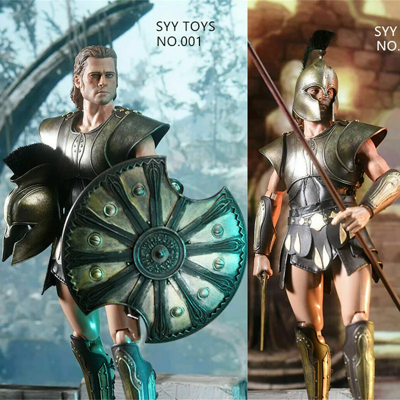 SYY TOYS NO.001 1/6 Greek Warrior Male Soldier 12&quot Full Set Action Figure Doll Model Toy For Collection | Игрушки и хобби