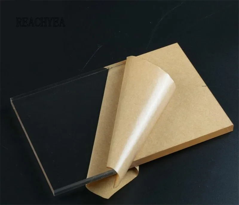 1pcs 30*40cm Plexiglass Transparent Clear plastic Sheet acrylic board organic glass polymethyl methacrylate 2/3/4/5mm thickness
