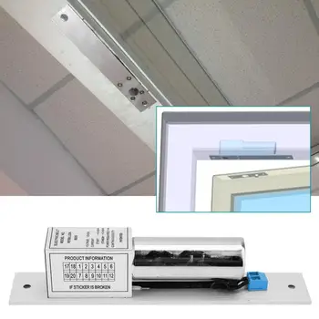 

DC12V Magnetic Electric Lock Induction Normal Temperature Electric Drop Bolt Locks with 2 Cables cerradura puerta