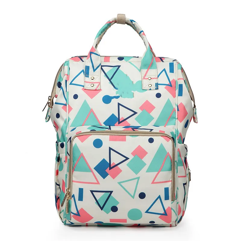 Модный принт рюкзак Mommy Bag застежка-молния для беременных сумка Детская сумка для подгузников детские коляски для мамы, сумка для