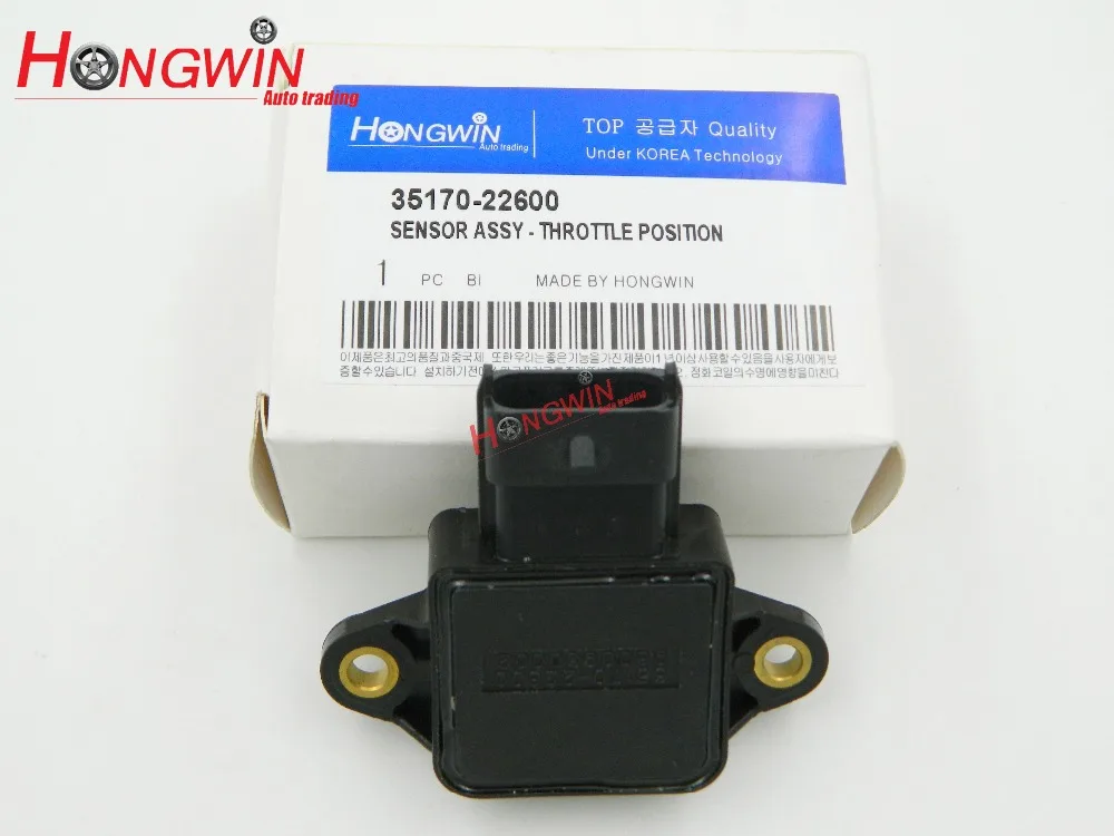 Датчик положения дроссельной заслонки 35170 22600 (TPS) Подходит для: KIA HYUNDAI DODGE SAAB 9600930002