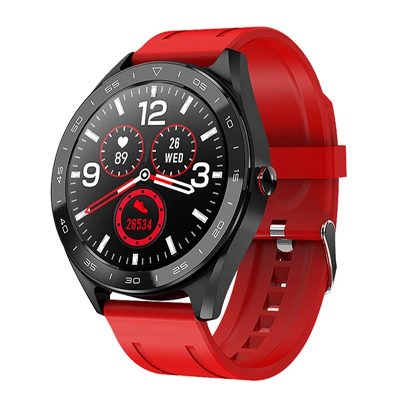Bakeey Watch5 1,3 дюймов ips Flull-touch цветной экран пульсометр кровяное давление кислородный монитор погода Push bluetooth Смарт часы
