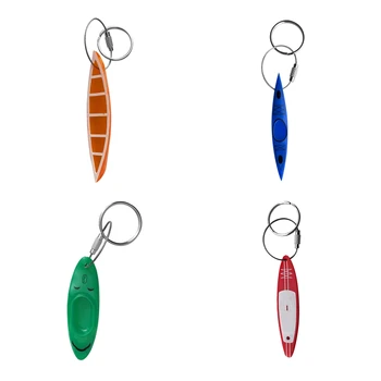 

Fashion Kayak Keychain Key Ring Key Holder for Hanging Keys Flashlight Gear Tool