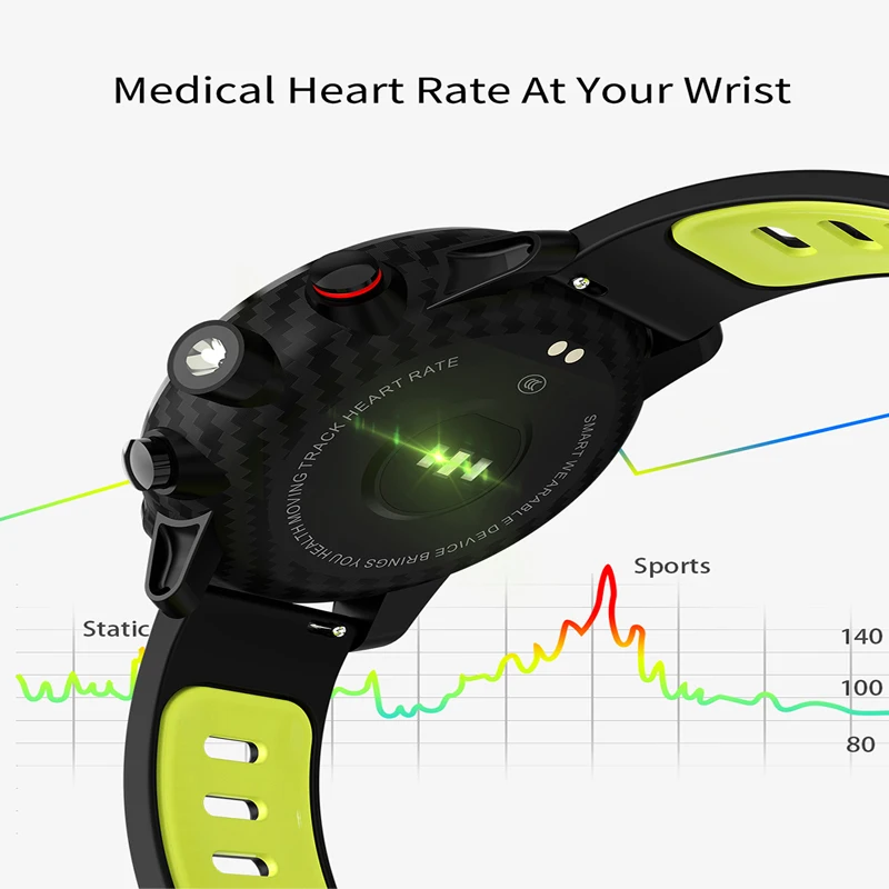 696 L5 Smart Watch Men IP68 Waterproof Standby 100 Days Multiple Mode Heart Rate Monitoring Weather Forecast Sports Smartwatch