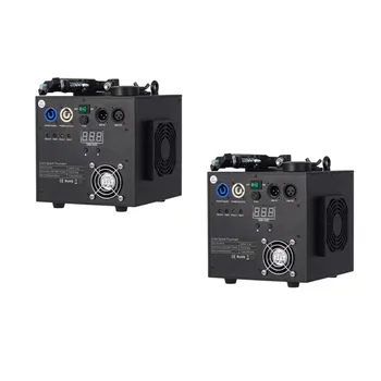 

2pcs/lot fountain down spray spark machine dmx512/remote hanging on truss waterfall sparkular cold fire effect
