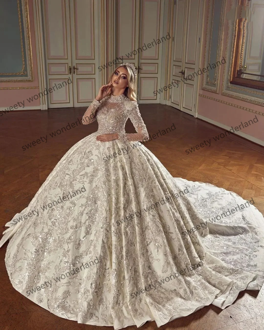 Saudi Arabia Ball Gown Wedding Dresses 