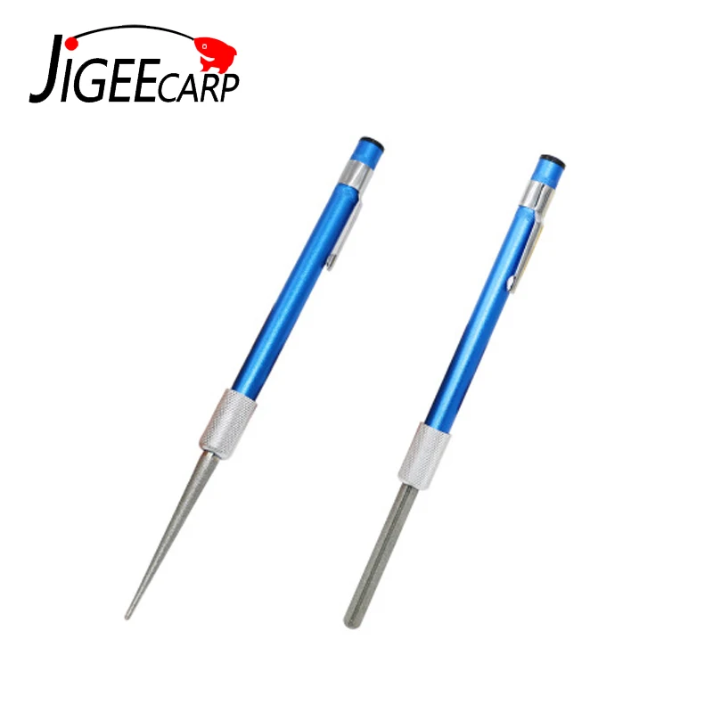 JIGEECARP1pc мини рыболовный крючок отточить рыболовный крючок бриллиант ручка-образный заточка Карп Рыбалка заточка камень инструмент и снасти аксессуар