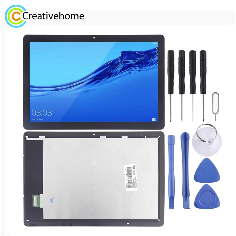 LCD Screen and Digitizer Full Assembly for Huawei MediaPad T5 10 AGS2-L09 AGS2-W09 AGS2-L03 AGS2-W19(Black)