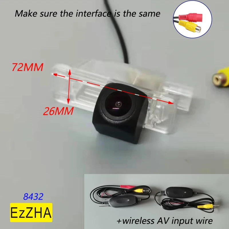 

Fisheye HD Dynamic Trajectory Wireless Car Rear View Camera For Nissan Teana Sentra Sylphy Almera Versa Sunny Altima 2019 2020