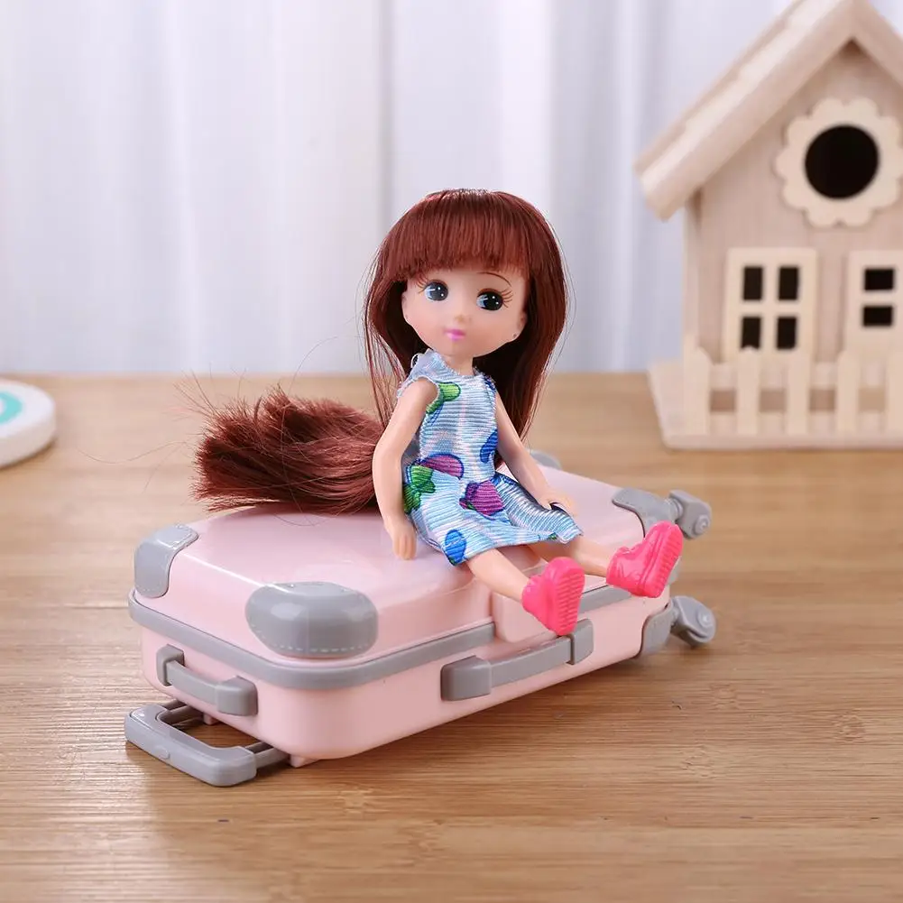 10pcs Plastic PVC Dressing Costume Doll Cake Bake Mold Kids Play House Toy