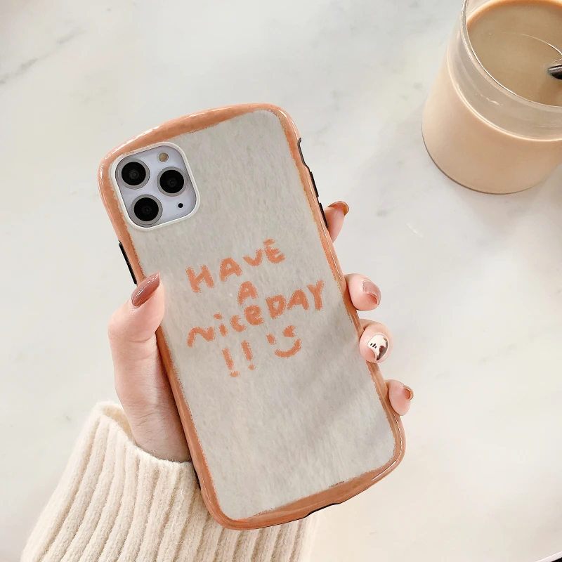 GlamPhone чехол Happy Smile чехол для телефона для iPhone11Pro/Max X XS Max XR Мягкий силиконовый чехол для iPhone11 7 8 6 6s Plus чехол