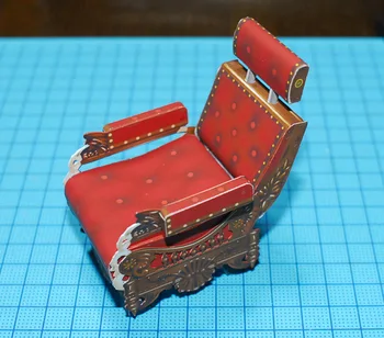 

27 X 26 X 14 Cm Time Machine 3D Paper Model Diecast Puzzle Student Adult Handmade Toy DIY Time Shuttle Aerial Model