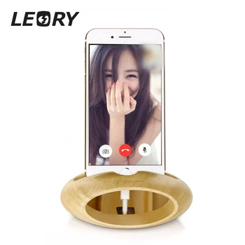 

Bakeey Wooden Sound Amplifier Pen Stand Cable Organize Charging Desktop Phone Holder for Smart Phone Amazing for Listening Music