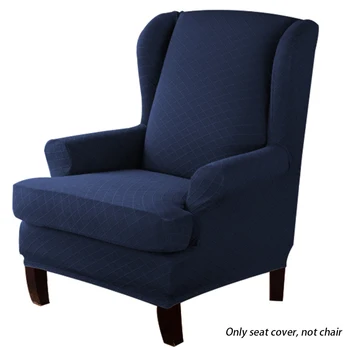 

2pcs Four Seasons Home Non Slip Couch Slipcover Furniture Protector Washable Solid Wear Resistant Smooth Polyester High Stretch