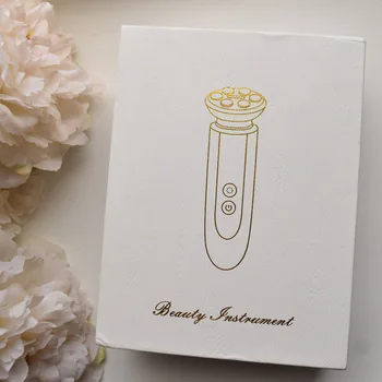 

Packaging box with logo , RF beauty device, shipping cost for Linzie Lee